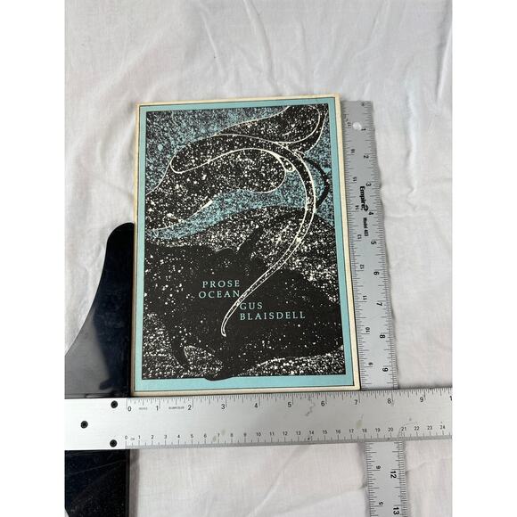 Prose Ocean limited edition paperback by Gus Blaisdell Pictures by Chuck Miller - Picture 6 of 6
